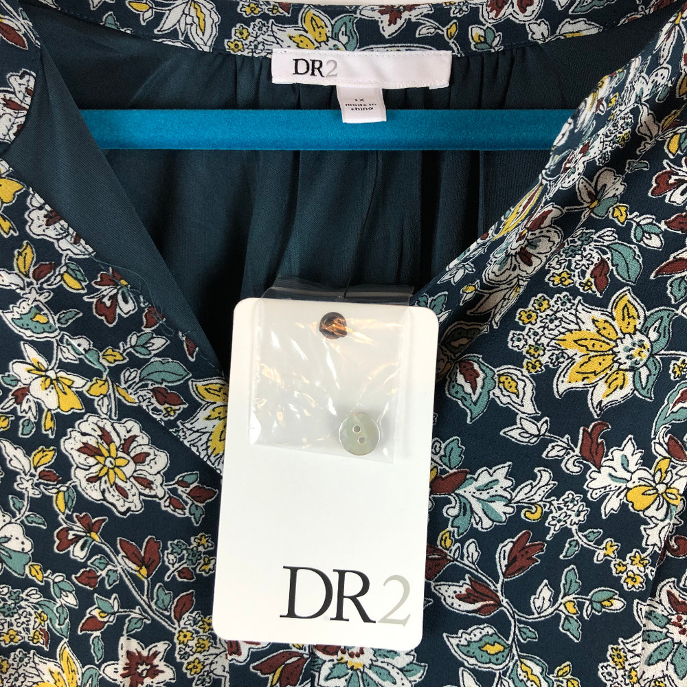 DR2 by Daniel Rainn Sleeveless Teal Maxi Dress - Picture 3 of 8
